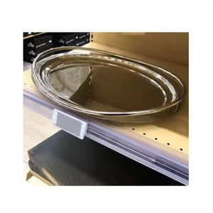 Bandeja DE SERVICIO DE Metal elegante y madera de Color blanco para bodas, fiestas de cumpleaños, decoración, bandeja para servir alimentos de fabricantes y exportadores - Product Image 4