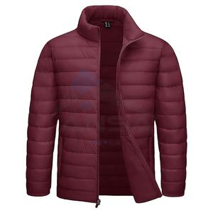 Men's Windproof Puffer Jacket Lightweight Warm Quilted <b>Coat</b> for Outdoor Adventures OEM Factory Supply Bulk Wholesale - Product Image 1