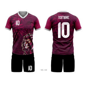 Nouveau maillot de football avec logo personnalisé, ensemble d'uniformes de football par sublimation, maillot de sport vierge, maillot de football personnalisé - Product Image 2