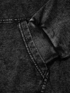 Sweat à capuche zippé et à enfiler pour homme 2026, personnalisable avec design et logo, à manches longues décontractées et épaules tombantes, style streetwear tendance - Product Image 6