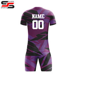 2025 maillot de football personnalisé ensemble pour hommes enfants séchage rapide respirant homme enfants 2 pièces équipe Club formation Football uniforme ensemble - Product Image 2