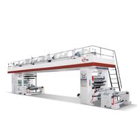 Machine de laminage à sec automatique pneumatique à haute efficacité et à économie d'énergie Mohindra Mechanical Works, adhésif solvant, 350 mètres/minute