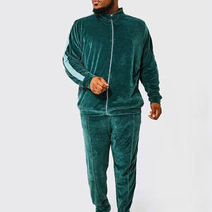 Chándales de Terciopelo de Alta Calidad Personalizados para Hombre, Ropa Deportiva de Diseño Personalizado, Marca Privada, Chándal Deportivo Masculino - Product Image 2