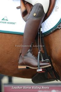 Limited Edition Leather <b>Horse</b> <b>Riding</b> Boots With Genuine Leather Insole Outsole Comfortable High-<b>Top</b> Design Use Elevate 2025 - Product Image 3