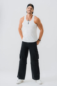 Veste en jean en denim sur mesure vêtements personnalisés vêtements de rue pantalon en jean de haute qualité 2025 service OEM prix de gros - Product Image 3