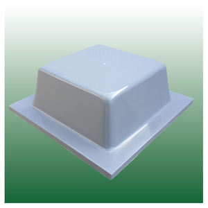 Vente en gros de coffrage pour dalles de béton gaufrées en fibre de verre 90x90x28cm pour les projets de construction - Product Image 1