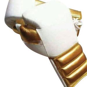 Guantes de boxeo de campeonato de entrenamiento de marca con logotipo personalizado de cuero puro guantes de boxeo de cuero vintage - Product Image 1