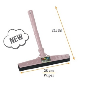High Quality 28 cm EVA <b>Plastic</b> Floor Squeegee 32.5 cm Handle Various Colors Household Cleaning Tool for Glass <b>Cleaner</b> - Product Image 4