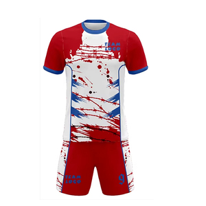 Maillot de football élégant en polyester 100% Chemises de football d'entraînement Uniforme de football français pour adultes Techniques de sublimation et d'impression - Product Image 2