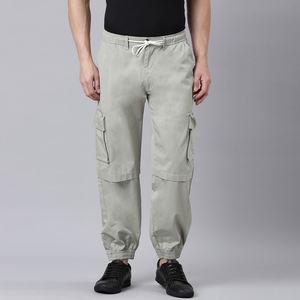Nardon ropa al por mayor de moda de los hombres de alta calidad ligero Track Cargo pantalones impermeables en blanco hombres Joggers Pantalones - Product Image 1