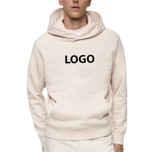 Sweats à capuche pour hommes en molleton 100% coton, grammage lourd, logo imprimé personnalisé, sweat à capuche vierge, style décontracté, streetwear, sweats à capuche pour hommes en faible MOQ - Product Image 6