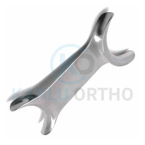 Écarteur de joue dentaire 4.5 instruments en acier inoxydable double face d'orthodontie chirurgicale par KAHLU ORTHOPEDIC - Product Image 1