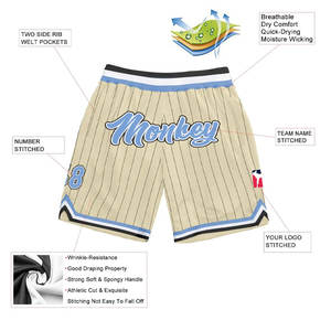 Pantalones cortos de baloncesto cómodos de tela suave para uso diario Pantalones cortos de baloncesto de corte Atlético informal con estilo - Product Image 2