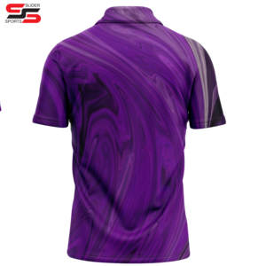 เสื้อโปโลผู้ชายแบบมีสไตล์แบบมีกระดุมกลางปกเสื้อแบบแห้งเร็วเหมาะสำหรับฤดูร้อน - Product Image 6