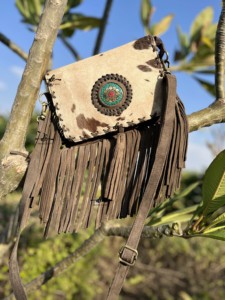 กระเป๋าถือผู้หญิงหนังนิ่มมีพู่ห้อยแนววินเทจแนวโบฮีเมียนกระเป๋าถือหนังมีสไตล์ - Product Image 5