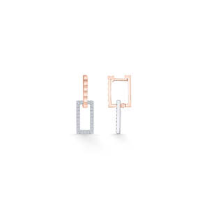 Pendientes de Oro de 18K con Esmeralda de Corte Princesa para Mujer - Diseño Celestial Moderno - Product Image 5