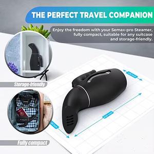 Meilleures ventes 2018 - Défroisseur portable électrique miniature pour vêtements - Product Image 6