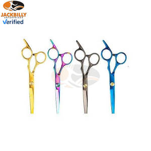 Tijeras de Peluquería Profesionales para Salón, Tijeras de Entresacar de Acero Inoxidable para Diestros, Suministros para Salón de Belleza - Product Image 4