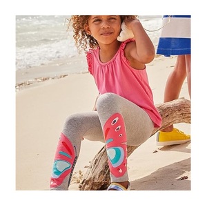 Nouveauté Pantalons décontractés imprimés en jersey simple 100% coton de haute qualité Leggings pour enfants Fabriqués en usine au Bangladesh - Product Image 4