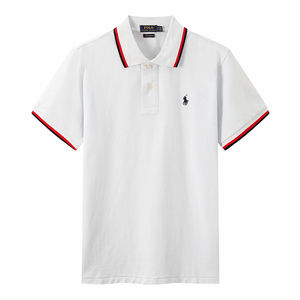 Polos de caballo Algodón puro Verano Hombres Bordado Moda Casual Manga corta POLO Camisas Lujo Golf Camiseta - Product Image 4
