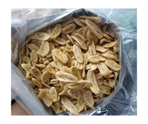 Snack sain chips de banane de qualité supérieure processus VF croustillant doux chips de banane séchées naturelles en vrac vente en gros usine d'exportation du Vietnam - Product Image 1