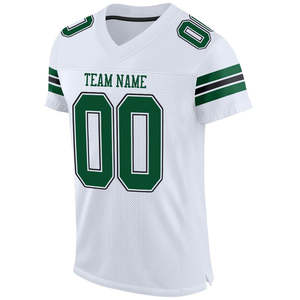 เสื้อฟุตบอลอเมริกันระบายอากาศน้ำหนักเบาเครื่องแบบมีความทนทานสูงสำหรับการฝึกเล่นเกมแบบทีมสำหรับโรงเรียนคลับออกแบบได้ตามต้องการ - Product Image 6