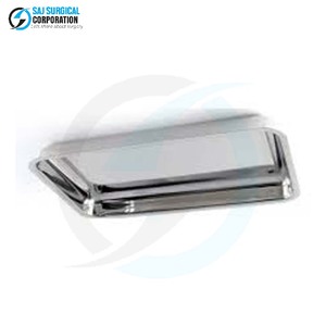 Plateau universel manuel en acier inoxydable Instrument creux Conception réutilisable durable polyvalente pour les procédures de chirurgie générale - Product Image 3