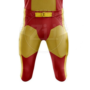 Tenue d'entraînement de football américain respirante, grande taille, manches courtes, design personnalisé, best-seller - Product Image 4