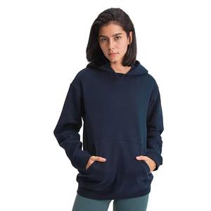 Automne hiver mode épais chaud femmes polaire sweat à capuche surdimensionné manteau avant dames pulls chaud poche à capuche veste - Product Image 5