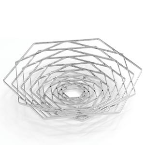 Modern Silver Metal Fruit Bowl for <b>Table</b> Decoration, Wholesale Stylish Design Metal Serving Bowl for Hotel, Home & <b>Catering</b> - Product Image 1