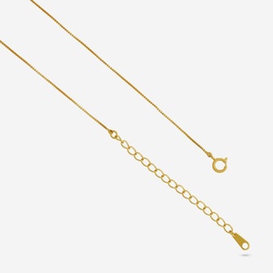 Collier pendentif goutte d'eau en zircon plaqué rhodium - Option cadeau tendance - Product Image 5
