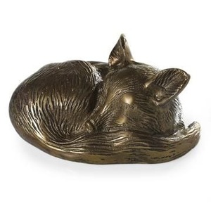 Sculpture abstraite en métal à maillons de chaîne en or pour décoration de maison moderne et faite à la main Design géométrique de luxe Coulée personnalisée de table décorative - Product Image 3