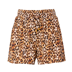 Pantalones cortos con estampado de leopardo para mujer, ropa de playa, diseño personalizado, venta al por mayor - Product Image 5