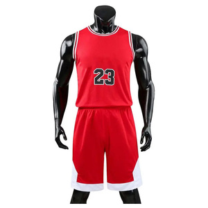 Maillot de basket respirant pour hommes, logo personnalisé, uniforme pour jeunes, nouveau style, vêtements de sport, kit de basket d'équipe à séchage rapide, vente en gros - Product Image 1