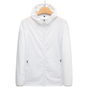 <b>Men</b> Windbreaker <b>Jacket</b> Lightweight Water Resistant Comfortable Fit With Elastic Cuffs for Hiking - Product Image 6