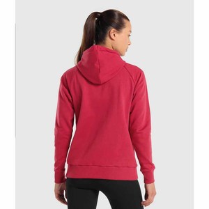 Sudadera con capucha de lana de algodón 100% para mujer de alta calidad con cremallera Sudadera con capucha de invierno transpirable con logotipo frontal Cuello con capucha Hecho Pakistán - Product Image 3