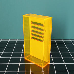 Paleta de pestañas de extensión de pestañas de etiqueta privada, azulejo de pestañas acrílico con cubierta, azulejos de pestañas acrílicas con estuche - Product Image 3