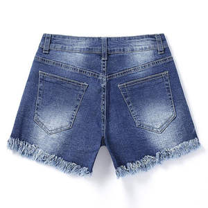 Cheap Price Women's Shorts Comfortable Low <b>Waist</b> Women's Denim <b>Jeans</b> Shorts Customized Work For Girls Made In Pakistan - Product Image 4
