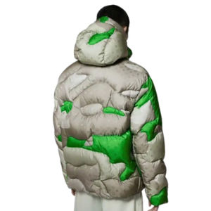 Chaqueta acolchada ligera de alta calidad para hombre, estilo informal, ropa de calle para exteriores, abrigo sublimado para uso en invierno - Product Image 2