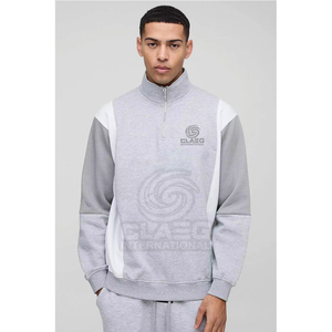 เสื้อสเวตเตอร์มีซิปสำหรับผู้ชายแขนยาวดีไซน์ใหม่ - Product Image 2