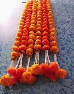 Guirlande de fleurs artificielles pour mariage indien et décoration de fête Offre Spéciale décoration de cérémonie Sangeet Mehandi - Product Image 1