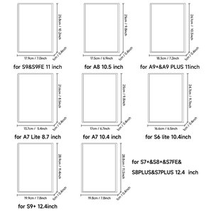 Jemdo Étui pour tablette en PU de 10.5 pouces pour <span class=keywords><strong>Samsung</strong></span> <span class=keywords><strong>Tab</strong></span> A7/<span class=keywords><strong>A8</strong></span> Support rotatif en acrylique avec base en PU Impression Personnalisation Nouvel iPad - Product Image 2
