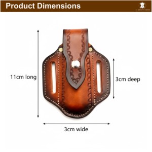 Gaine en cuir fabriquée en usine à usages multiples de style crêpe de qualité industrielle - Product Image 5
