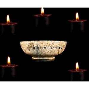 Authentique nouvelle résine marbre Look Luxe Home Decor Saladier & Kitchen Tools Food Safe Accessories Supplies by Home Impression - Product Image 5