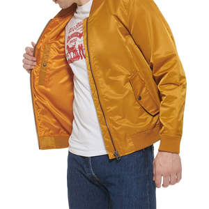 Chaqueta de Satén Amarillo Mostaza para Hombre, Chaquetas 2026, Chaquetas 2025, Chaquetas Personalizadas, Chaquetas Escolares, Chaquetas de Fiesta, Nueva Tendencia de Moda - Product Image 3