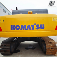 Excavatrice sur chenilles Komatsu PC400, 40 tonnes, grande pelle hydraulique lourde, moteur SAA6D125E5, d'occasion, japonaise, pour l'exploitation minière et les carrières