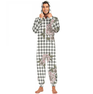 Combinaison de nuit en polaire respirante et personnalisable pour homme - Style moderne de haute qualité - Product Image 3