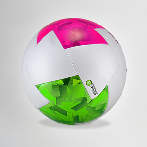 Balón de fútbol híbrido de PU de alta calidad, paneles de diferentes colores para partidos y entrenamientos internacionales - Product Image 3