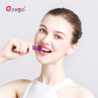 Bandes de blanchiment des dents dentaires naturelles de suppléments oraux violets sans bandes de dents blanches de produits chimiques