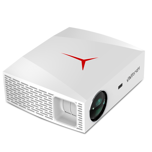 Bright Viewing F40 Projector VIVIBRIGHT Projector LED Projector and 1080P Projector for Indoor Use